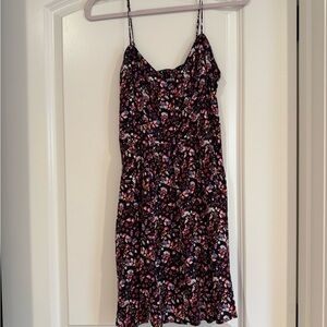 Express Multicolor Floral Dress with pockets